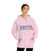 Chill Stitch – Soccer Sport - Unisex Hooded Hoodie Sweatshirt – Embrace Your Vibe