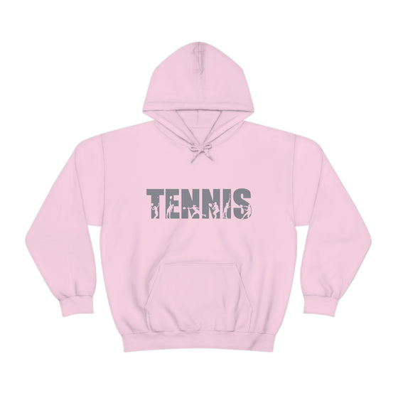 Chill Stitch – Tennis Sport - Unisex Hooded Hoodie Sweatshirt – Embrace Your Vibe