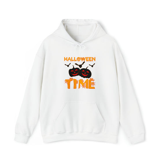 Halloween Sweatshirt | Pumpkin Time | Unisex Hooded Hoodie Sweatshirt | Embrace Your Vibe