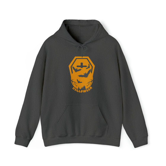 Halloween Sweatshirt | Moon Bats | Unisex Hooded Hoodie Sweatshirt