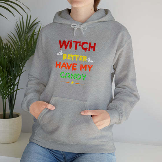 Halloween Shirt | Witch Better Have My Candy | Unisex Hooded Hoodie Sweatshirt