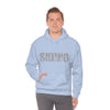 Chill Stitch – Skiing Sport - Unisex Hooded Hoodie Sweatshirt – Embrace Your Vibe