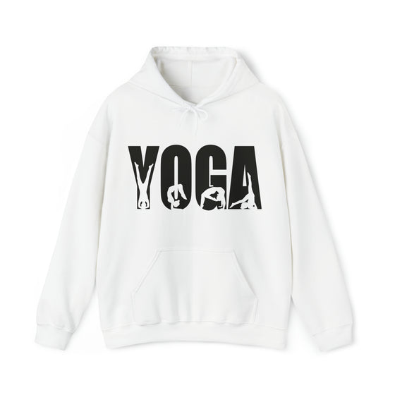 Yoga Sweatshirt | Yoga Namaste Self-Care  |  Unisex Hooded Hoodie Sweatshirt