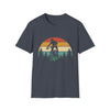 Bike Shirt | MTB Mountain Bike Biking Sunset Sunrise | Unisex Soft Style Tee T-Shirt