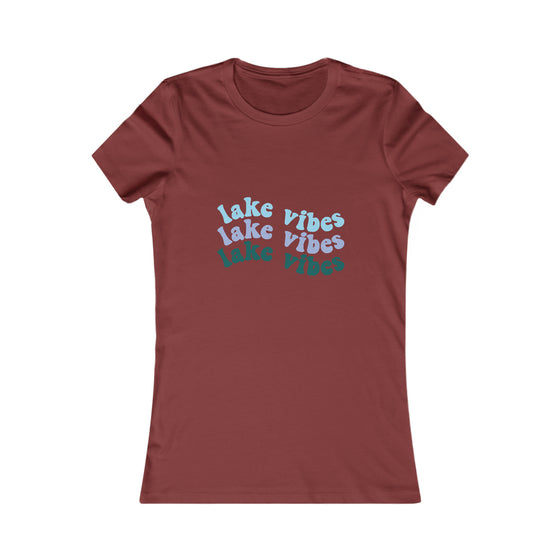 Beach Lake Life Lake Vibes | Women’s Bella Canvas  T-shirt | Soft Style Tee T-Shirt | Embrace Your Vibe