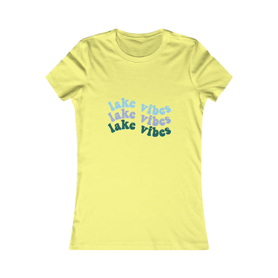 Beach Lake Life Lake Vibes | Women’s Bella Canvas  T-shirt | Soft Style Tee T-Shirt | Embrace Your Vibe