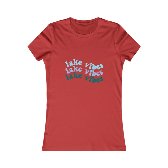 Beach Lake Life Lake Vibes | Women’s Bella Canvas  T-shirt | Soft Style Tee T-Shirt | Embrace Your Vibe