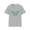 Abstract Shapes V18 Butterfly Nature  Life | Unisex Soft Style Tee T-Shirt | Embrace Your Vibe