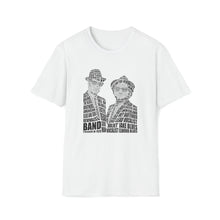 Blues Brothers Movies | Unisex Soft Style Tee T-Shirt | Embrace Your Vibe | Calligram Word Design
