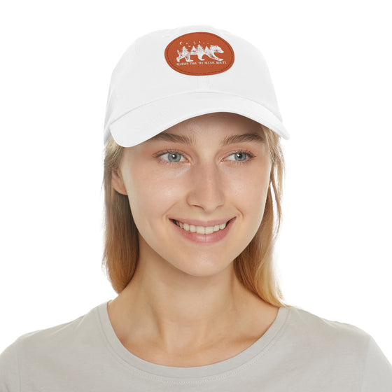 Bear Scenic Route Leather Patch Baseball Cap | Embrace Your Vibe