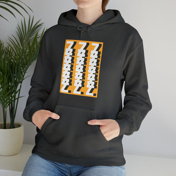 Abstract Shapes V1 Horizontal Scribe | Abstract | Minimalist | Modern  Unisex Hooded Hoodie Sweatshirt | Embrace Your Vibe