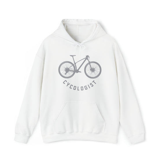 Bike Sweatshirt | MTB Mountain Bike Cycologist Biking | Unisex Hooded Hoodie Sweatshirt