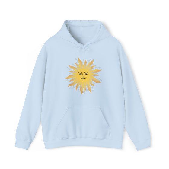 Sunshine Sweatshirt | Sun Face Sunshine | Unisex Hooded Hoodie Sweatshirt