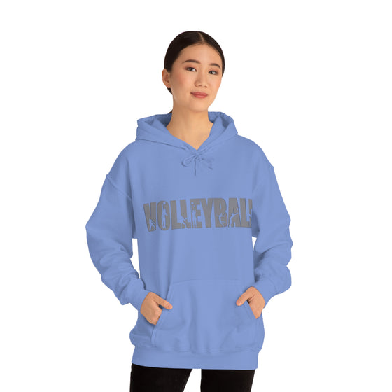 Chill Stitch – Volleyball Sport - Unisex Hooded Hoodie Sweatshirt – Embrace Your Vibe