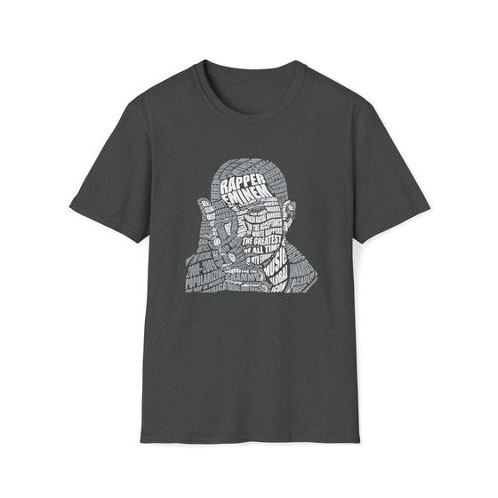 Eminem | Unisex Soft Style Tee T-Shirt | Embrace Your Vibe | Calligram Word Design