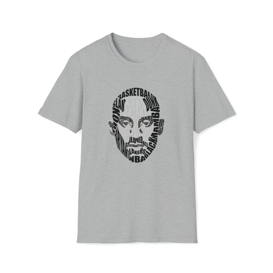 Kobe Bryan Basketball | Unisex Soft Style Tee T-Shirt | Embrace Your Vibe | Calligram Word Design