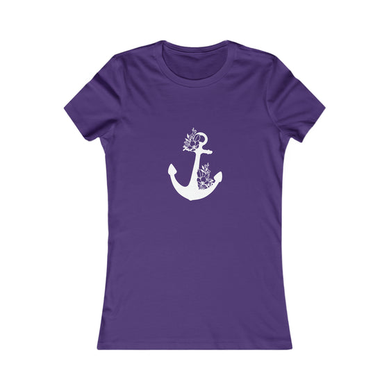 Beach Lake Boating Anchor Life | Women’s Bella Canvas  T-shirt | Soft Style Tee T-Shirt | Embrace Your Vibe