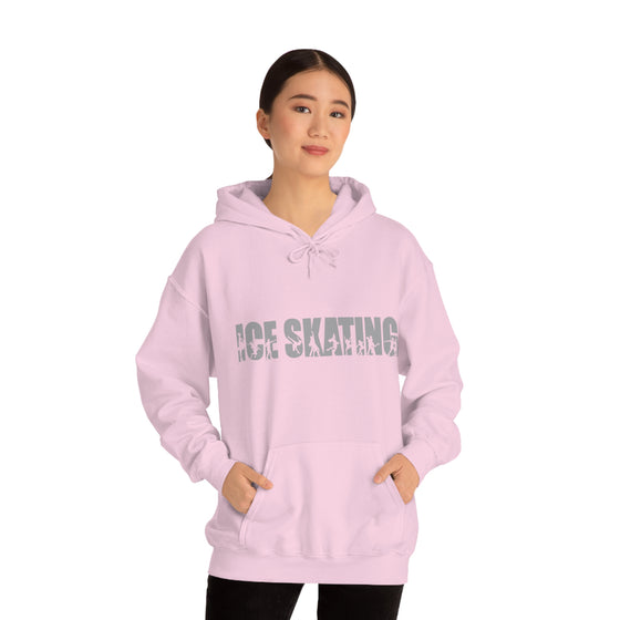 Chill Stitch – Ice Skating Sport - Unisex Hooded Hoodie Sweatshirt – Embrace Your Vibe