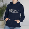 Chill Stitch – Football Sport - Unisex Hooded Hoodie Sweatshirt – Embrace Your Vibe