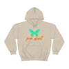 Chill Stitch – Free Spirit Butterfly - Unisex Hooded Hoodie Sweatshirt – Embrace Your Vibe