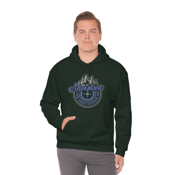 Adventure The Great Outdoors | Unisex Hooded Hoodie Sweatshirt | Embrace Your Vibe