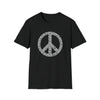 Abstract Shirt | War Peace Symbol Machine | Abstract Unisex Soft Style Tee T-Shirt