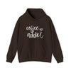 Coffee Addict | Caffeine Latte Mocha | Unisex Hooded Hoodie Sweatshirt  | Chill Stitch Clothing