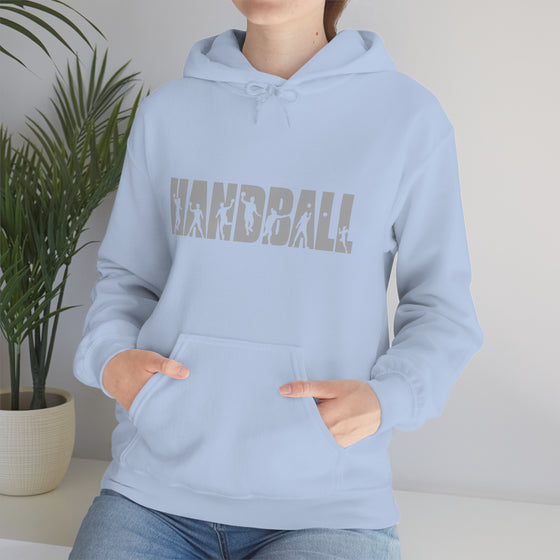 Chill Stitch – Handball Sport - Unisex Hooded Hoodie Sweatshirt – Embrace Your Vibe