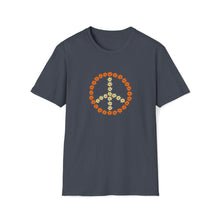  Daisy Peace Sign Shirt | Hippie Earth Design | Unisex Soft Style T-Shirt