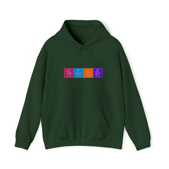 Science Sweatshirt | Teacher Chemistry Periodic Table Elements | Unisex Hooded Hoodie Sweatshirt | Science Technology