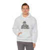 Al Capone | Unisex Hooded Hoodie Sweatshirt | Embrace Your Vibe | Calligram Word Design
