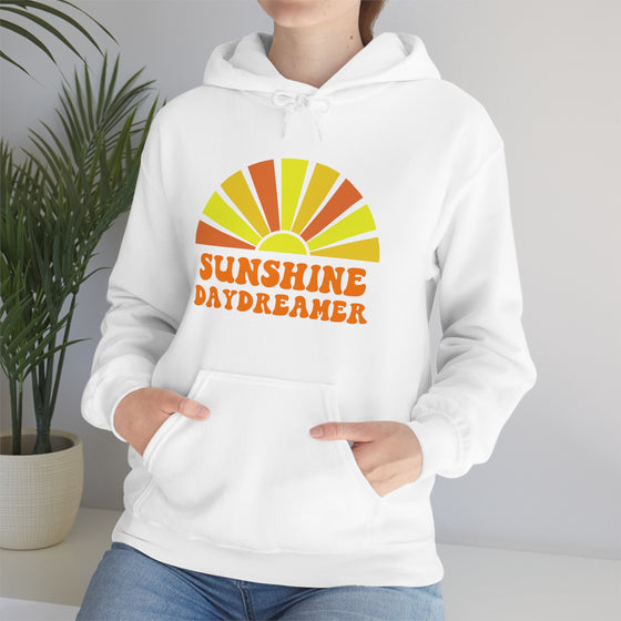 Chill Stitch – Sunshine Day Dreamer - Unisex Hooded Hoodie Sweatshirt – Embrace Your Vibe