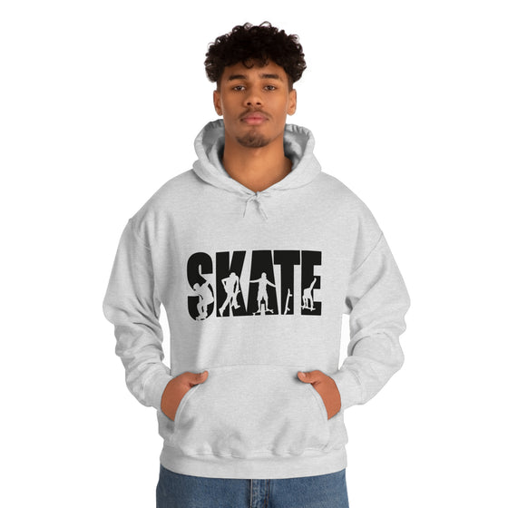 Chill Stitch – Skate Boarding Sport - Unisex Hooded Hoodie Sweatshirt – Embrace Your Vibe