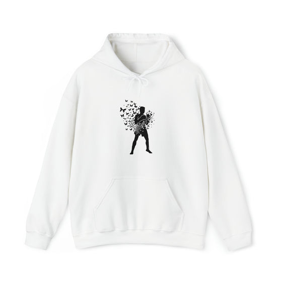 Float Like Butterfly Sting Like Bee Sweatshirt | Abstract Unisex Hooded Hoodie Sweatshirt