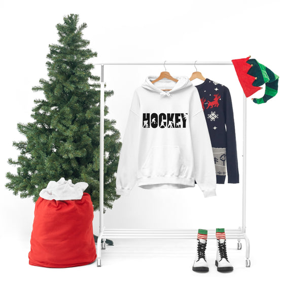 Chill Stitch – Hockey Sport - Unisex Hooded Hoodie Sweatshirt – Embrace Your Vibe