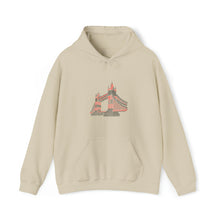  Chill Stitch – Tower Bridge London Deck of Cards | Abstract | Minimalist | Modern - Unisex Hooded Hoodie Sweatshirt – Embrace Your Vibe