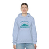 Chill Stitch – Get Lost in Paradise - Unisex Hooded Hoodie Sweatshirt – Embrace Your Vibe