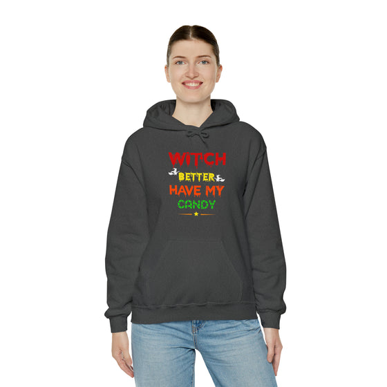 Halloween Shirt | Witch Better Have My Candy | Unisex Hooded Hoodie Sweatshirt