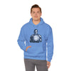 Michael Jordan Basketball | Unisex Hooded Hoodie Sweatshirt  | Calligram Word Design