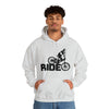 Bike Sweatshirt | MTB Mountain Bike Ride Biking | Unisex Hooded Hoodie Sweatshirt