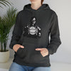 Michael Jordan Basketball | Unisex Hooded Hoodie Sweatshirt  | Calligram Word Design