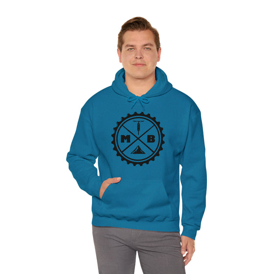 Bike Sweatshirt | MTB Mountain Bike X Rides | Unisex Hooded Hoodie Sweatshirt