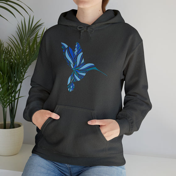 Hummingbird Mandala Sweatshirt | Unisex Hooded Hoodie Sweatshirt