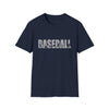 Baseball Sporting Name Athlete Silhouettes  |  Unisex Soft Style T-Shirt | Embrace Your Vibe