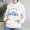 Chill Stitch – Mountains One Life Live It - Unisex Hooded Hoodie Sweatshirt – Embrace Your Vibe