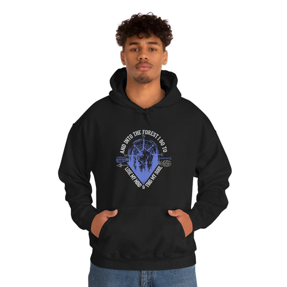 Chill Stitch – Lose Mind Find Soul Wilds - Unisex Hooded Hoodie Sweatshirt – Embrace Your Vibe