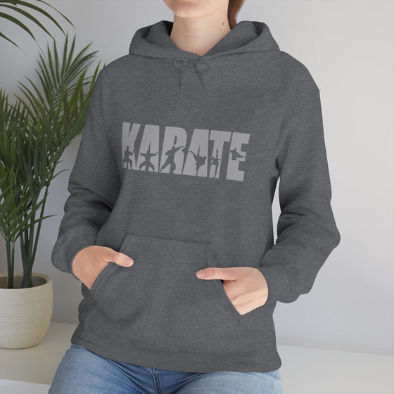 Chill Stitch – Karate Sport - Unisex Hooded Hoodie Sweatshirt – Embrace Your Vibe