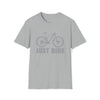 Bike Shirt | MTB Mountain Bike Just Ride Biking | Unisex Soft Style Tee T-Shirt