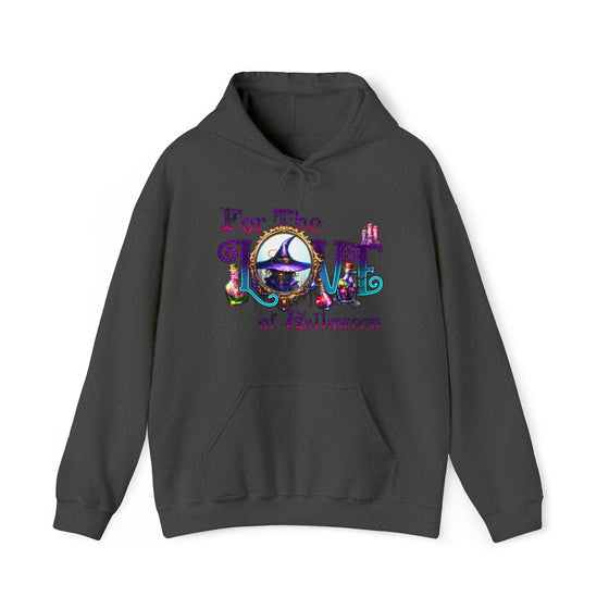 Halloween Sweatshirt |For The Love Of Halloween | Unisex Hooded Hoodie Sweatshirt