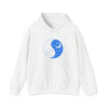 Yoga Shirt | Ying Yang Sun Moon | Unisex Hooded Hoodie Sweatshirt